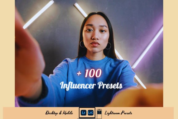 100 INFLUENCER Lightroom Presets Bundle