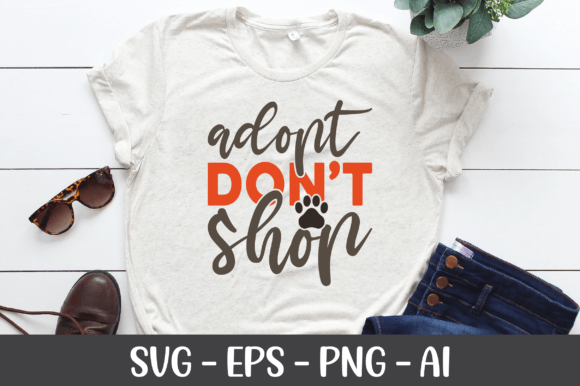 Adopt Don't Shop SVG: Creative Freedom for All