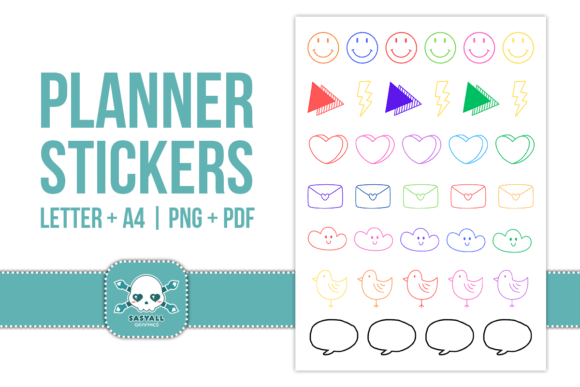 Cute Colorful Planner Stickers: A Fun and Functional Way to Organize Your Life