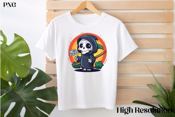Cute Grim Sublimation Clipart Design: A Versatile Tool for Creative Expression