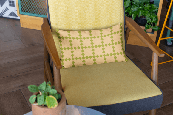 Dotted Vintage Squares Pattern