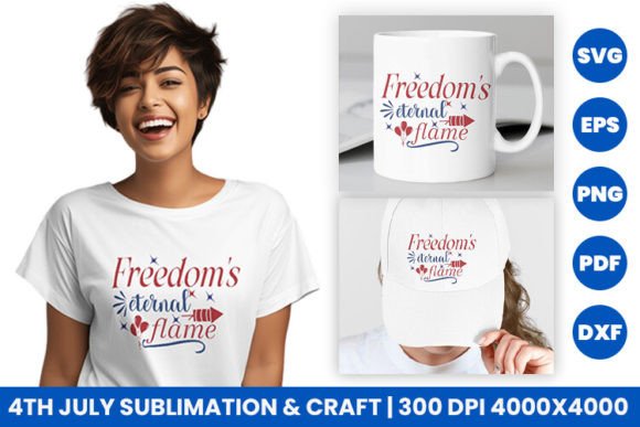 Eternal Flame: A Guide to 4th July SVG Designs