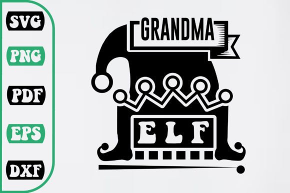 Grandma Elf Svg Design: A Versatile Digital Resource for Creatives and Small Business Owners