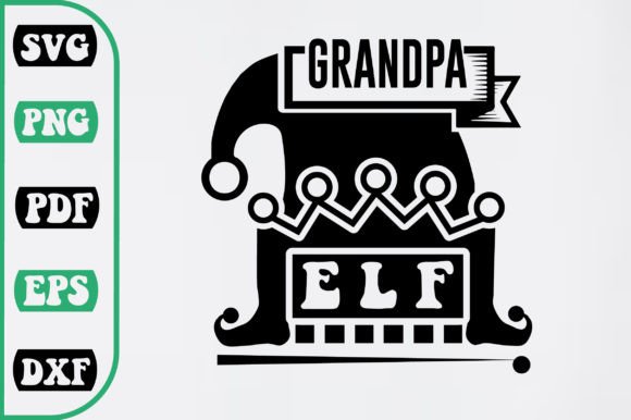 Grandpa Elf SVG Design Ideas for Creative Projects