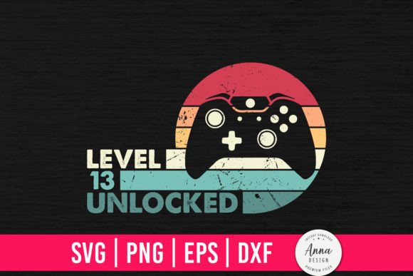 Level 13 Unlocked: A Versatile Digital Design for All Your Creative Projects