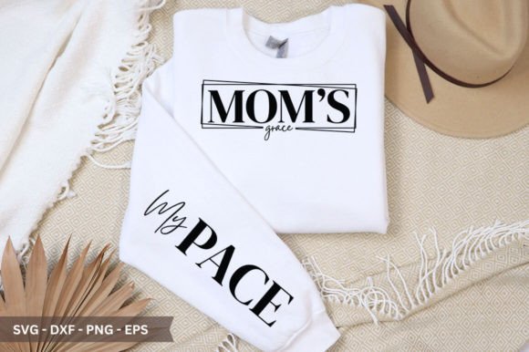 Moms Grace Sleeve SVG: Creative T-Shirt Designs