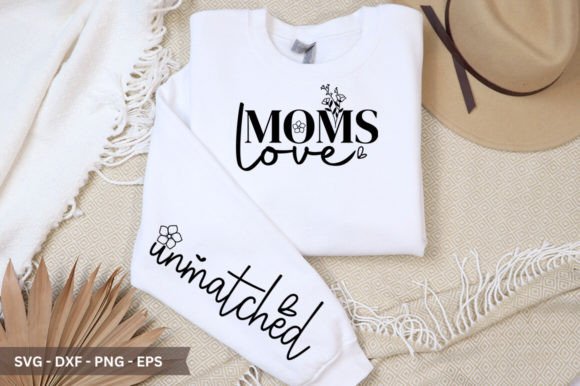 Moms Love Sleeve SVG: Designing Meaningful Mother’s Day T-Shirts with Digital Cut Files