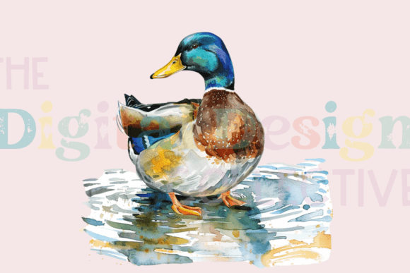 PNG Mallard Duck Clipart: A Versatile Resource for Creative Projects