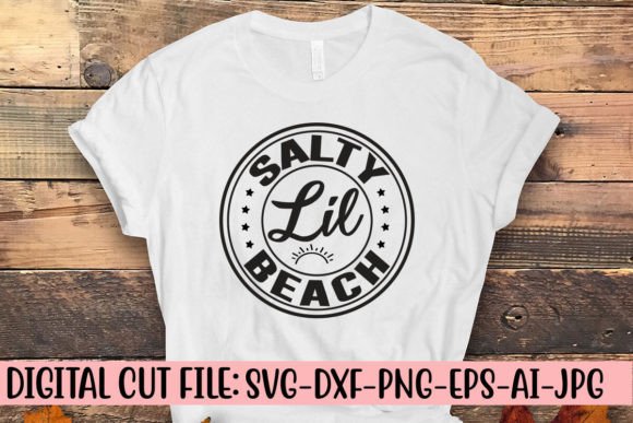 Salty Lil Beach SVG: A Digital Asset for Creative Professionals