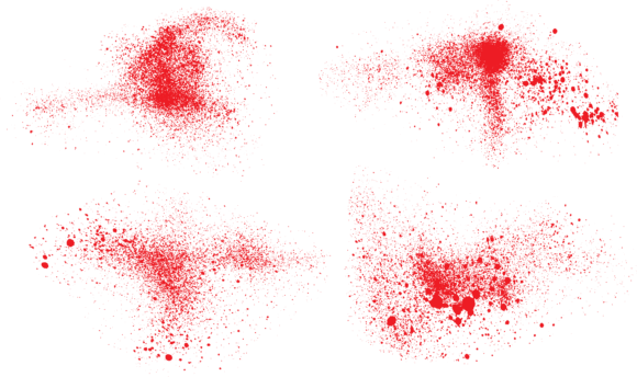 Scratches Blood Vector Red Splash Grunge: A Versatile Design for Modern Merchandise