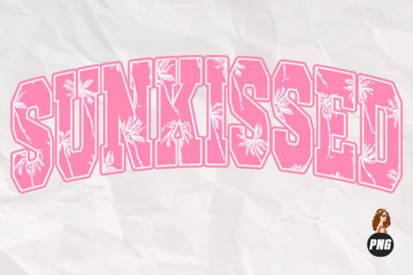 Sunkissed Retro Summer Varsity PNG: A Coastal Canvas for Creative Expression