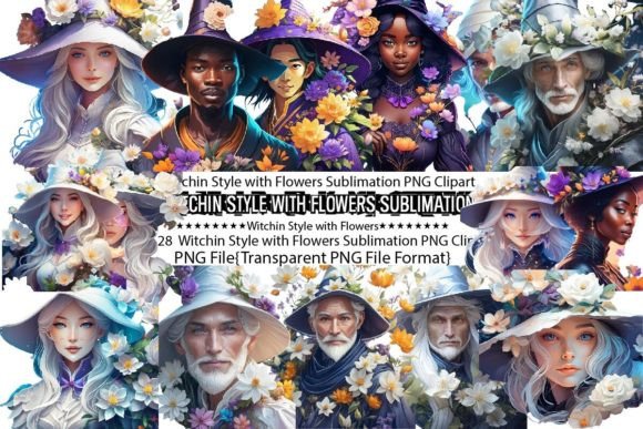 Witchin Style with Flowers Sublimation: Creative Magic for Every Project